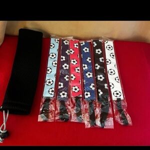 Non Slip Adjustable Sports Headbands & Drawstring Storage Bag
